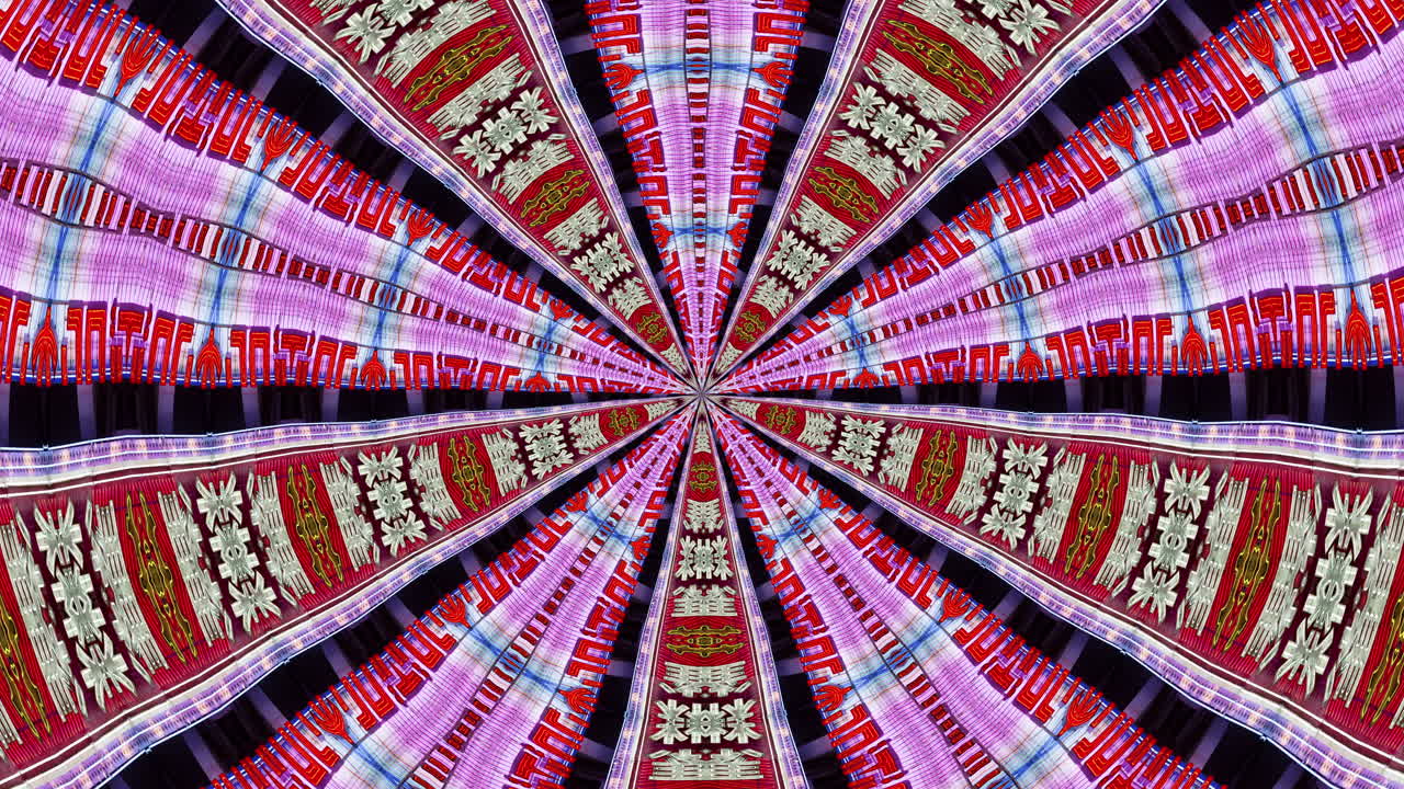 timelapse of tokyo city scene and skyline made into abstract fisheye tiny planet