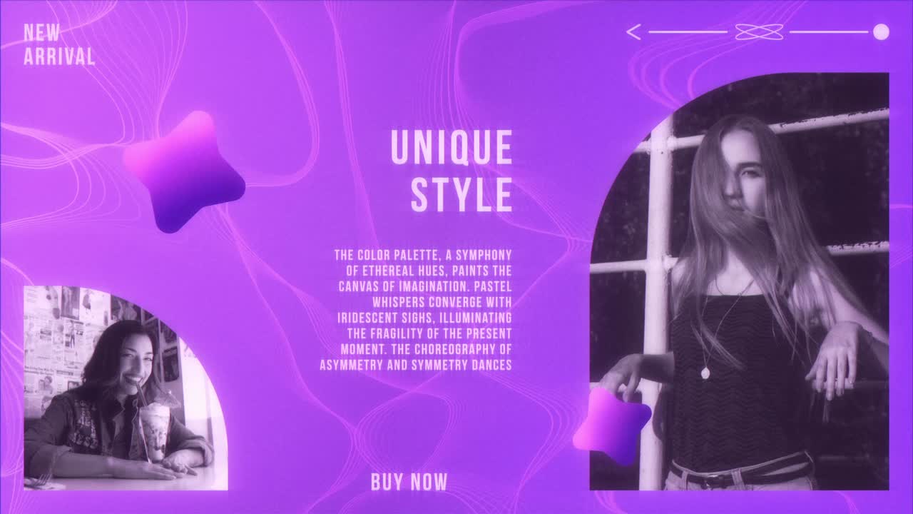Gradient Typography Intro