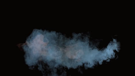 4k colorful fog and smoke effect