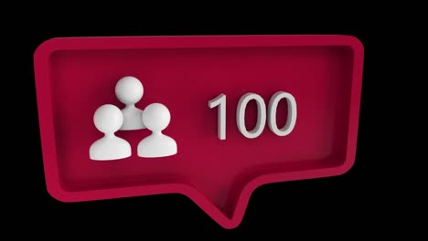 el número de suscriptores en las redes sociales aumenta