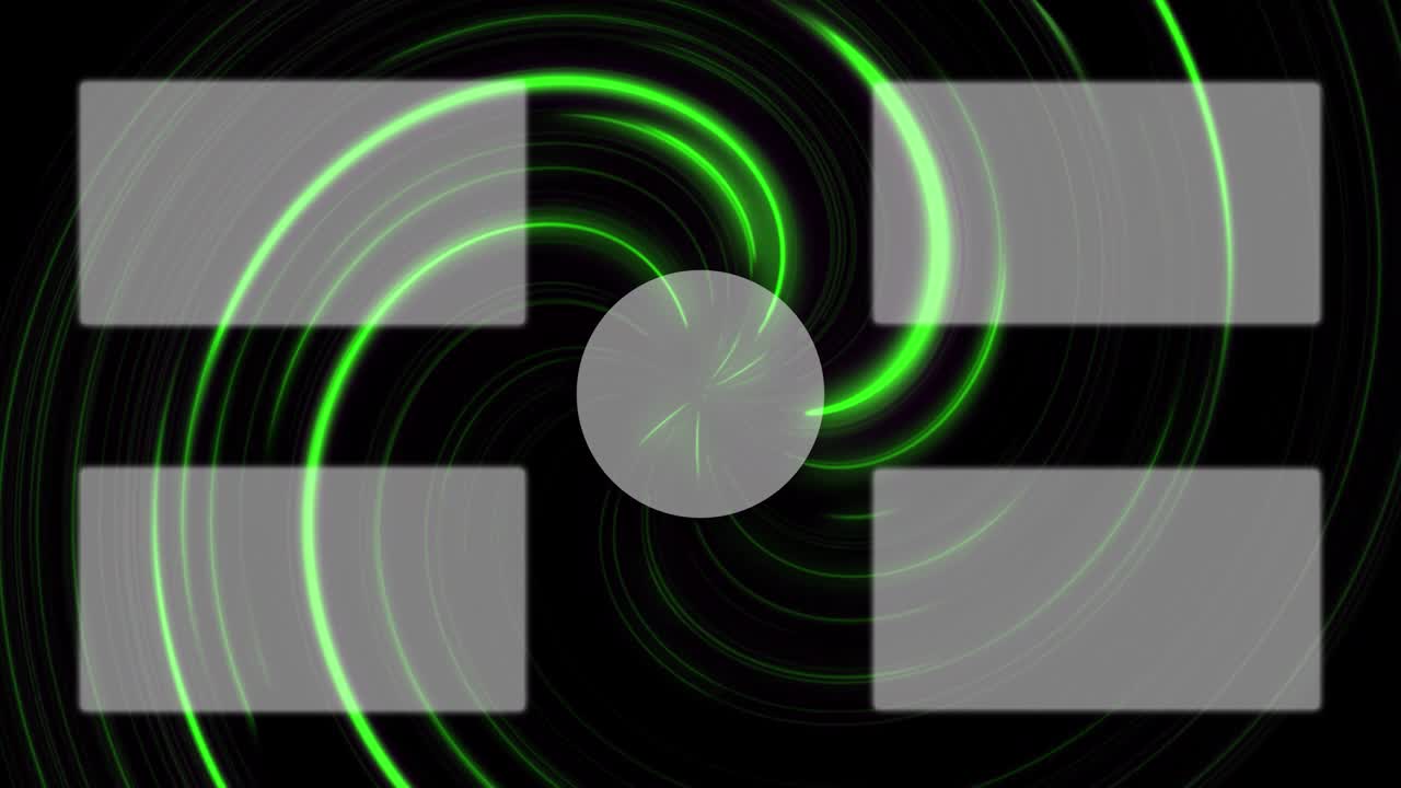 보르텍스 네온 엔드 카드 엔딩 스크린 모션