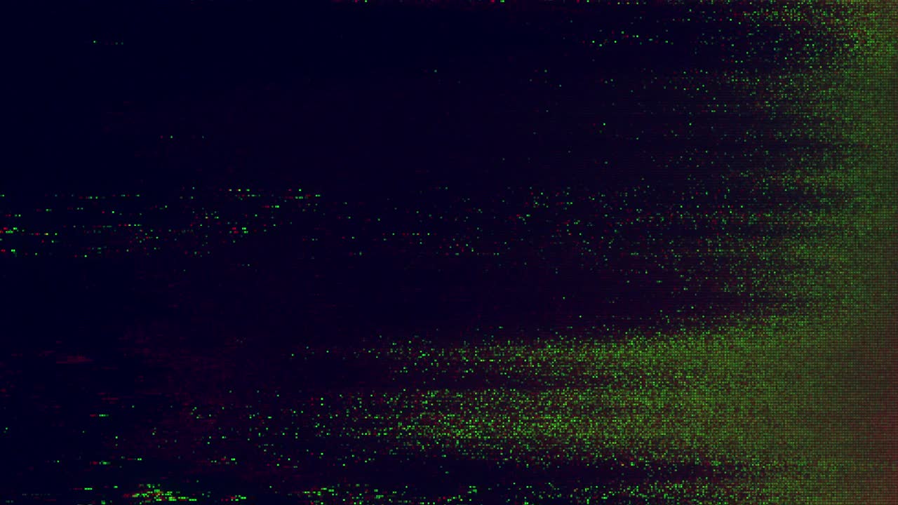 Unique Design Abstract Digital Animation Pixel Noise Glitch Error Video Damage