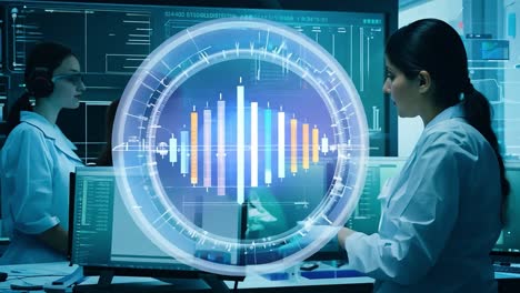 female scientists working in a laboratory