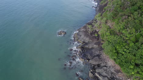 Zerklüftete-Küste-Des-Daintree-nationalparks-In-Cape-Tribulation,-Nordqld-Australien