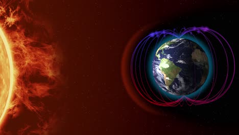 earth's magnetosphere and solar wind interaction