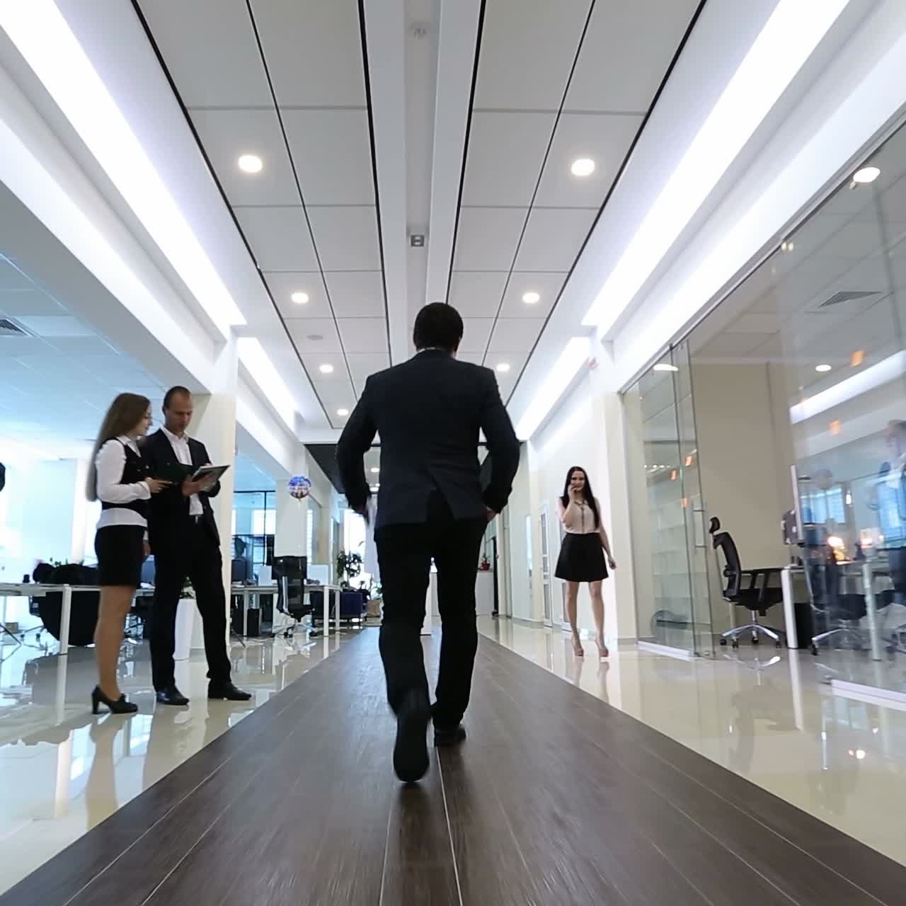 Incredible Joy Of Businessman