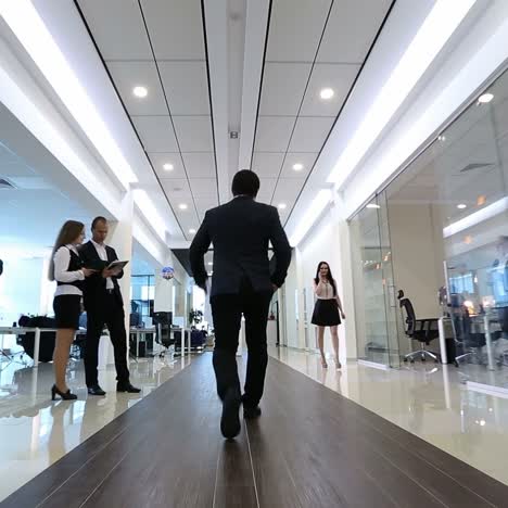 incredible joy of businessman