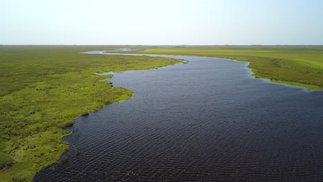 Wetlands-of-northeast-Argentina-shooted-with-drone