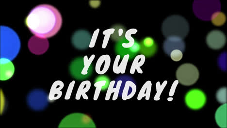 its your birthday! text