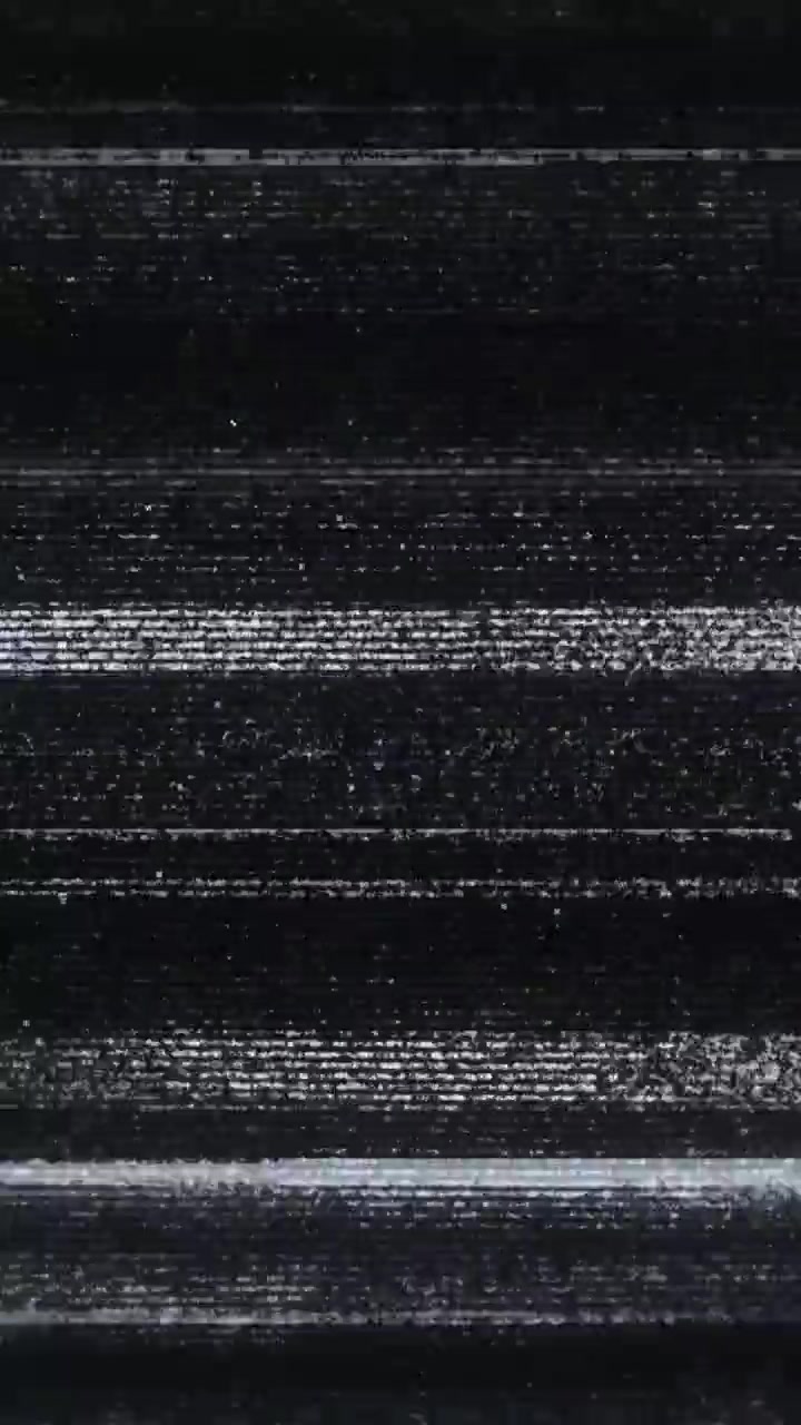 Interferenza statica TV astratta in bianco e nero