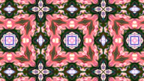 movimiento de fondo de kaleidoscopio abstractamente colorido
