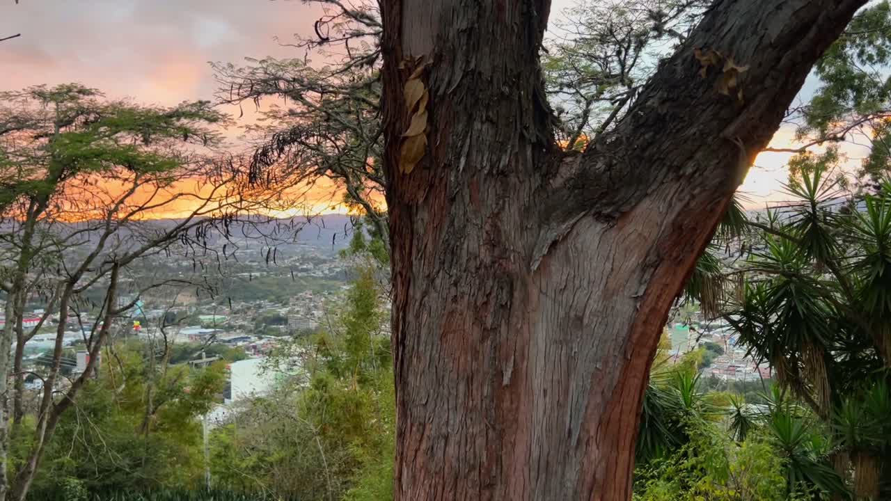 Cerro Juana Lainez Park Honduras main square view of the city of Tegucigalpa