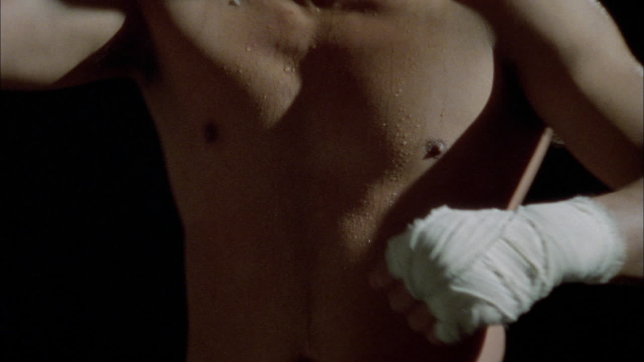 복서는 샌드백으로 운동한다