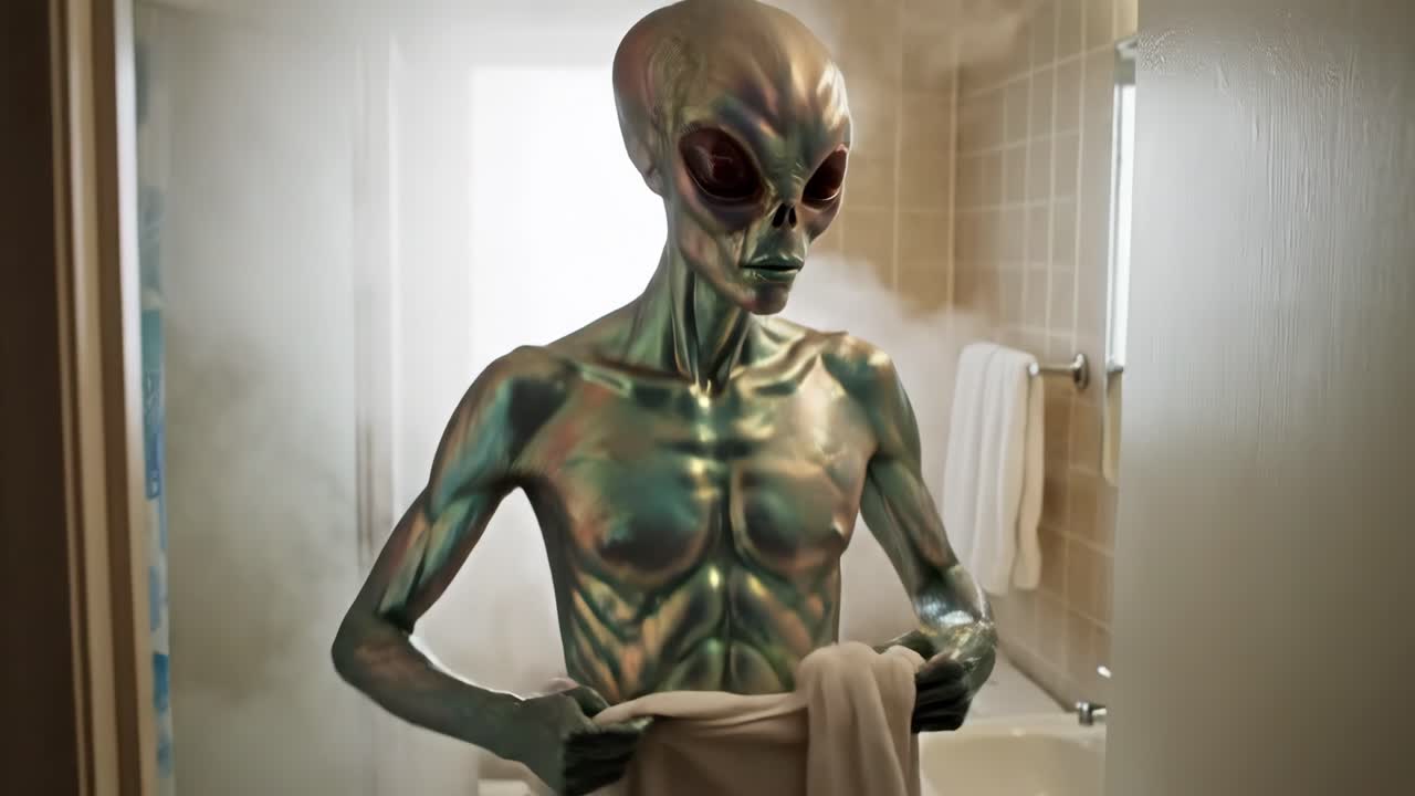 Aliens in the Bathroom