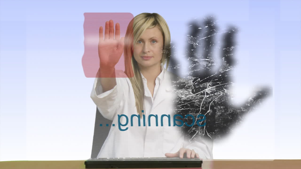 Future concept of a Doctor at work