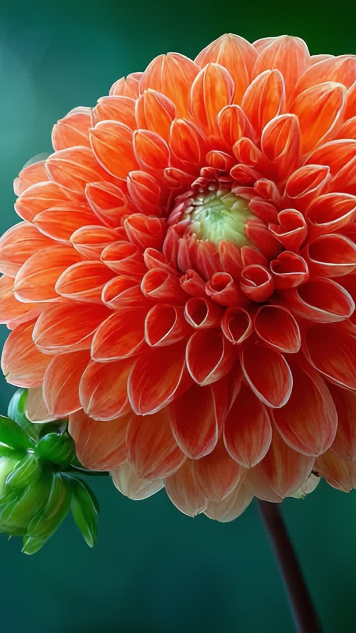 Splendido primo piano di un vivace fiore arancione che mette in mostra petali intricati e una vegetazione verdeggiante che circonda il suo nucleo, il tutto illuminato da luce naturale