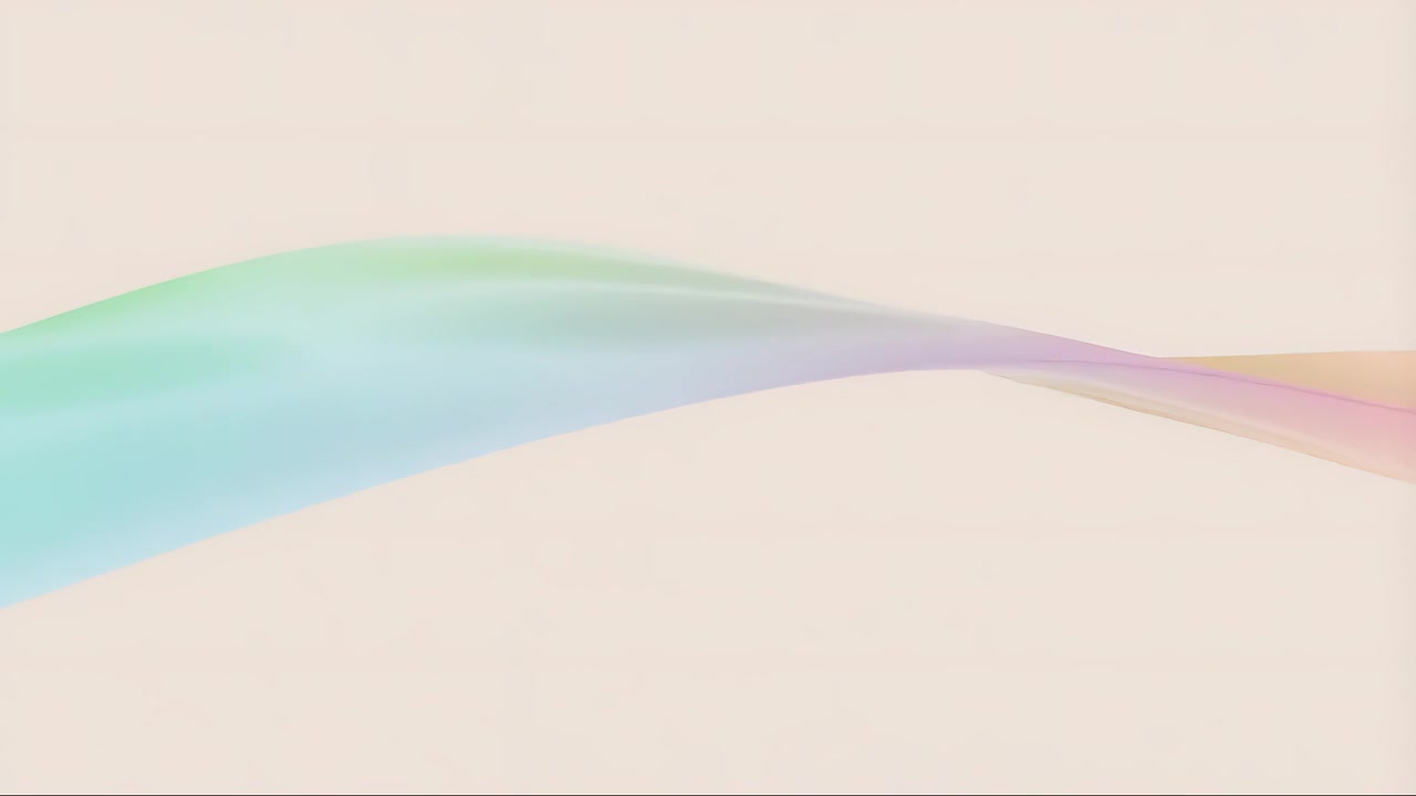 Fondo Minimalista Abstracto con Movimiento de Ondas 4K