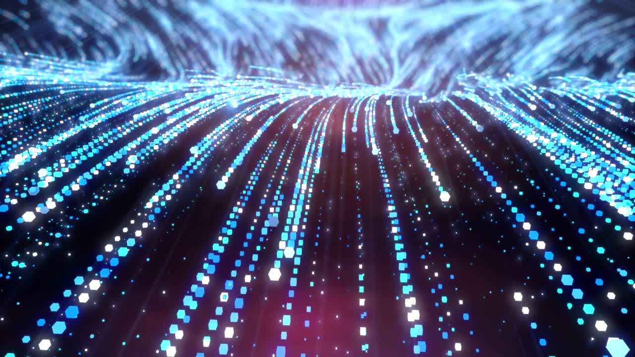 Beautiful Abstract Background, Seamless Looped 3d Animation