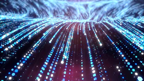 beautiful abstract background, seamless looped 3d animation
