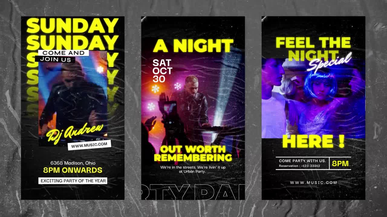 Urban Party Night Events