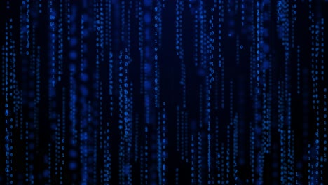 4k binary code falling numbers matrix fallig letters loop background animation abstract technology