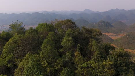 soar above quan ba’s fairy's bosom, capturing the stunning twin hills and lush green valleys of ha giang. a breathtaking aerial view of vietnam’s natural beauty.
