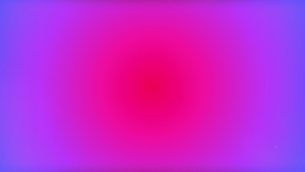 animación de formas hipnóticas y coloridas