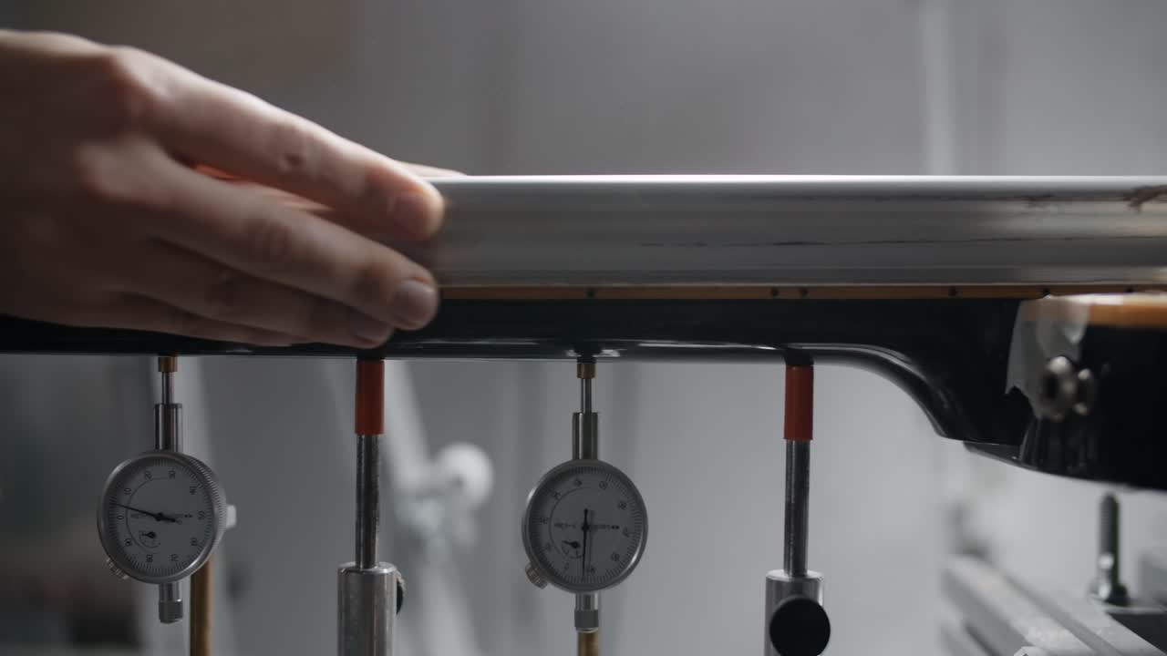 Guitar Body Shaping and Measuring Process