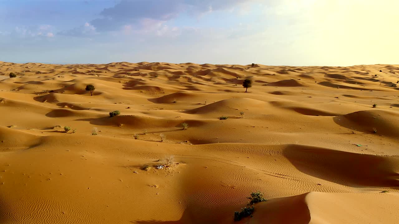 volando sobre el desierto del medio oriente