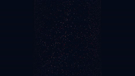 starry night dark background with red dots in night sky pattern