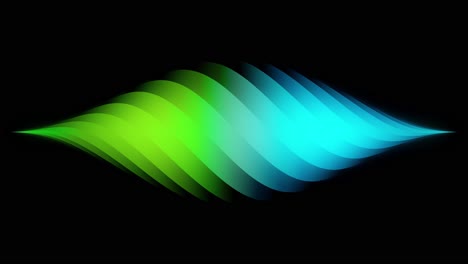abstract vibrant gradient waves