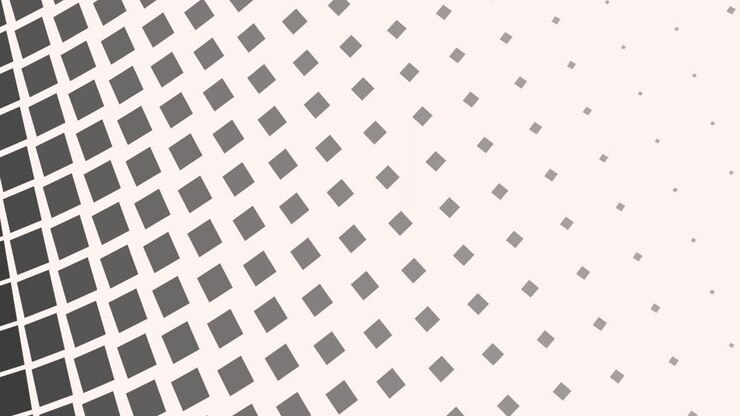 Black and white small squares pattern