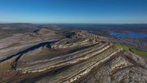 el burren, mullaghmore, condado de clare, irlanda, noviembre de 2023
