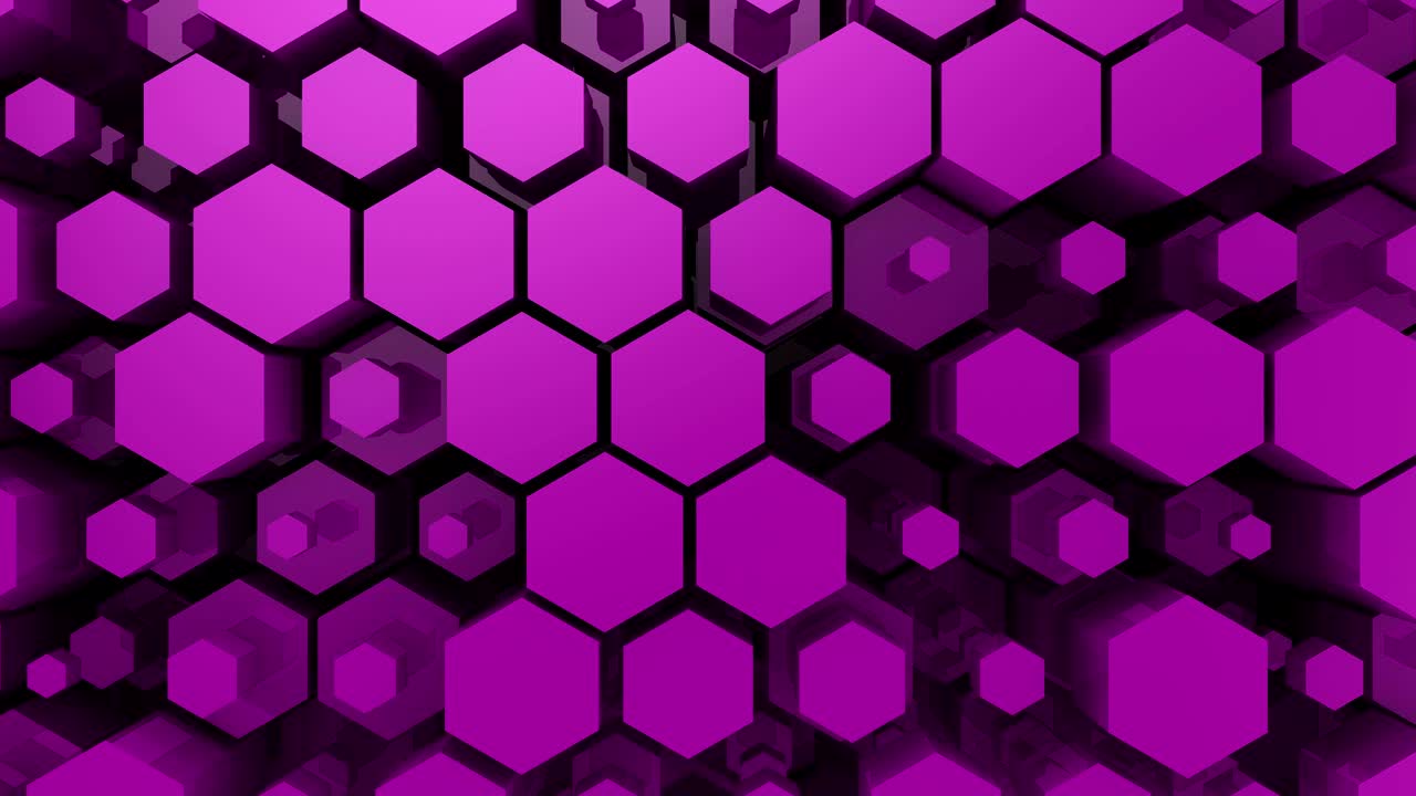 el fondo de los hexágonos