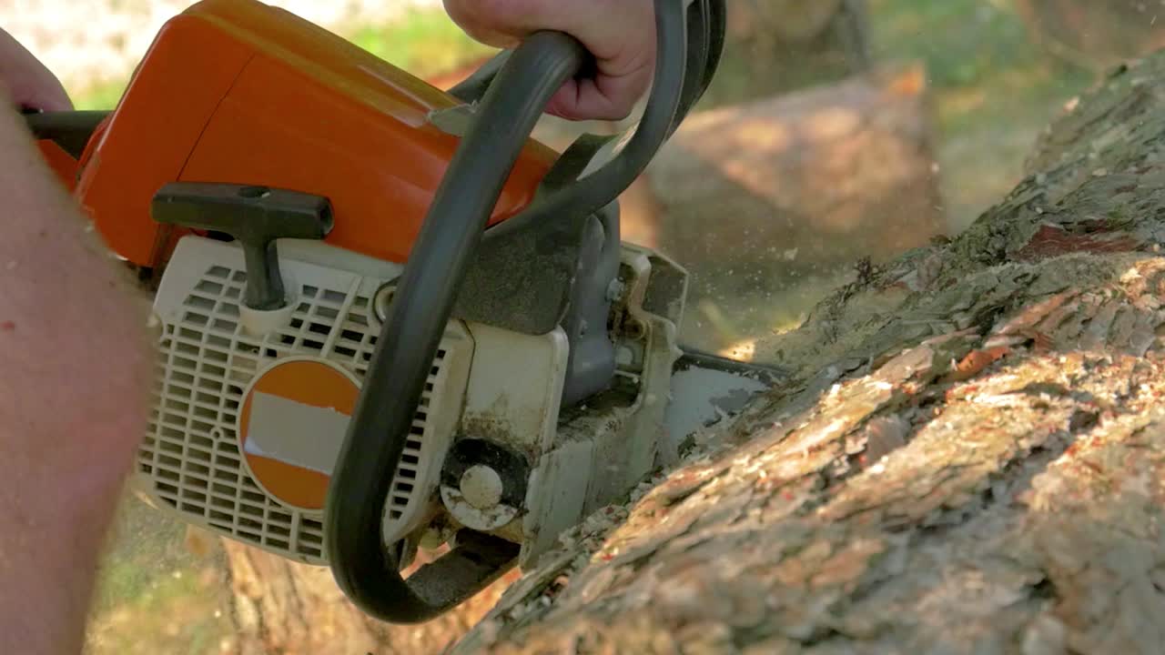 Hose power of the power saw machine