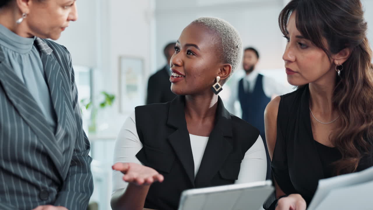 Businesswomen having a meeting