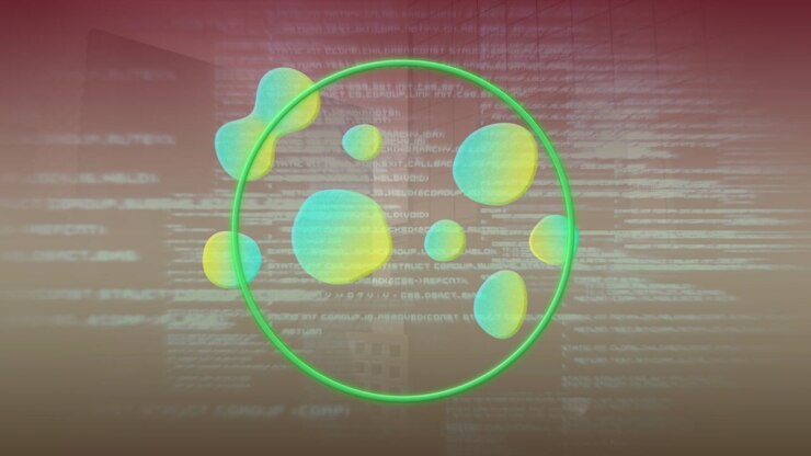Animation of data processing over shapes