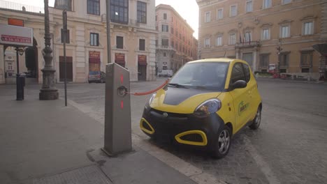 recharge de voiture électrique