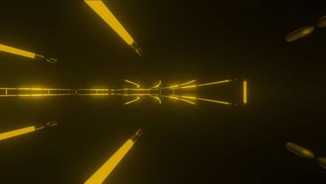 Neon Yellow Tunnel