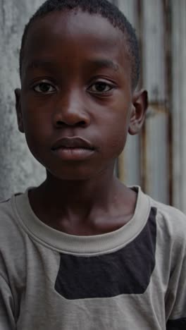 portrait of a young boy