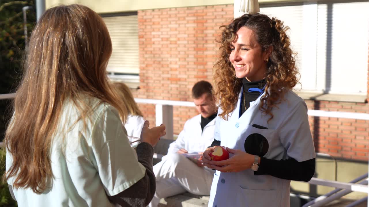 Medical Staff Talking