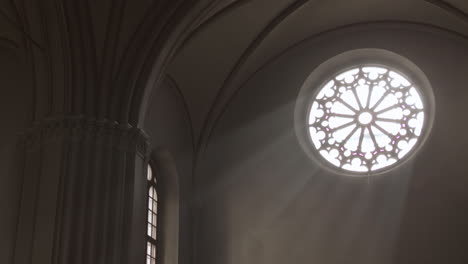 window in lutheran church