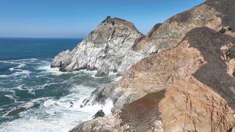 coastal landscape at highway 1 in california united states