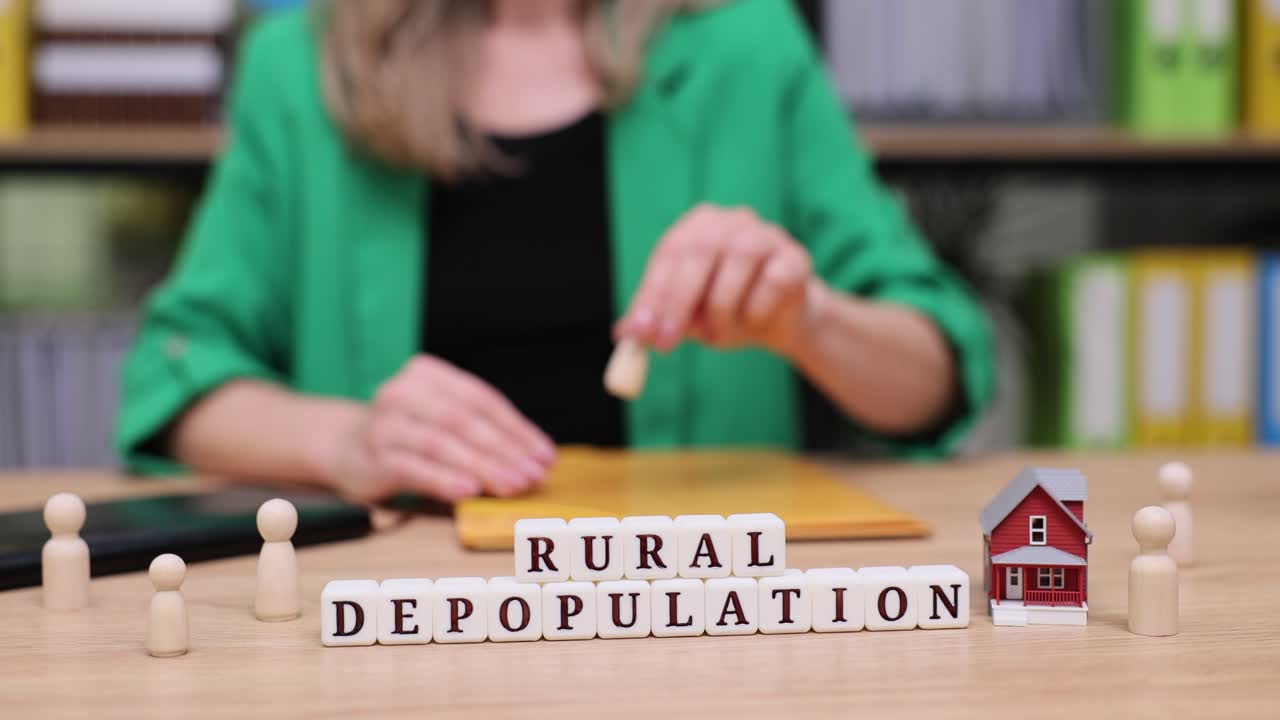 Rural Depopulation Concept