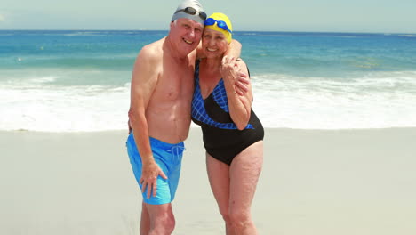 Senior-couple-at-the-beach