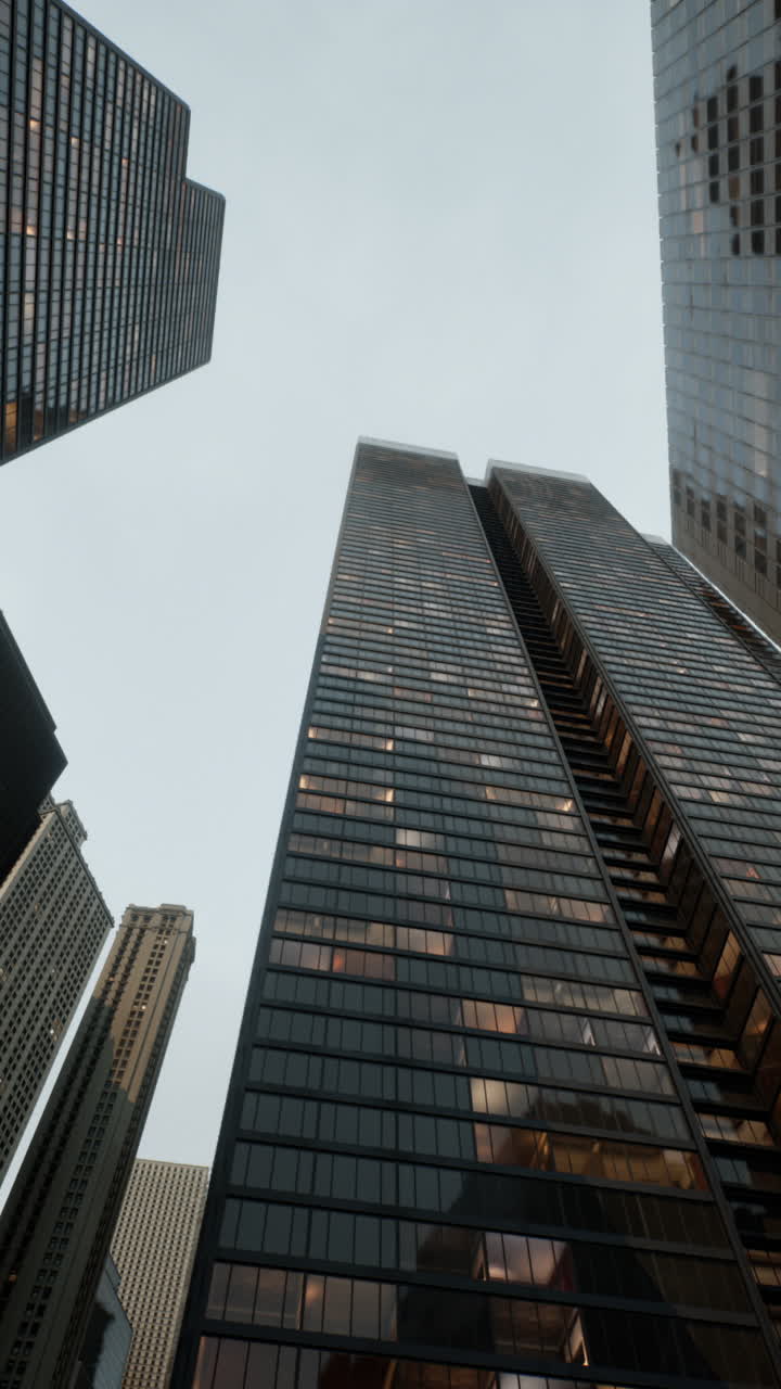 rascacielos en la ciudad