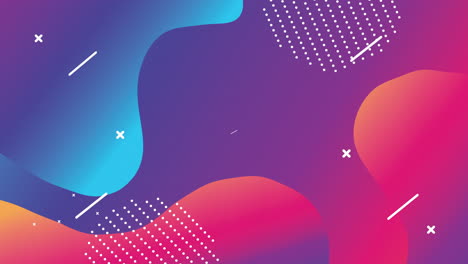 vivid and fluid color background