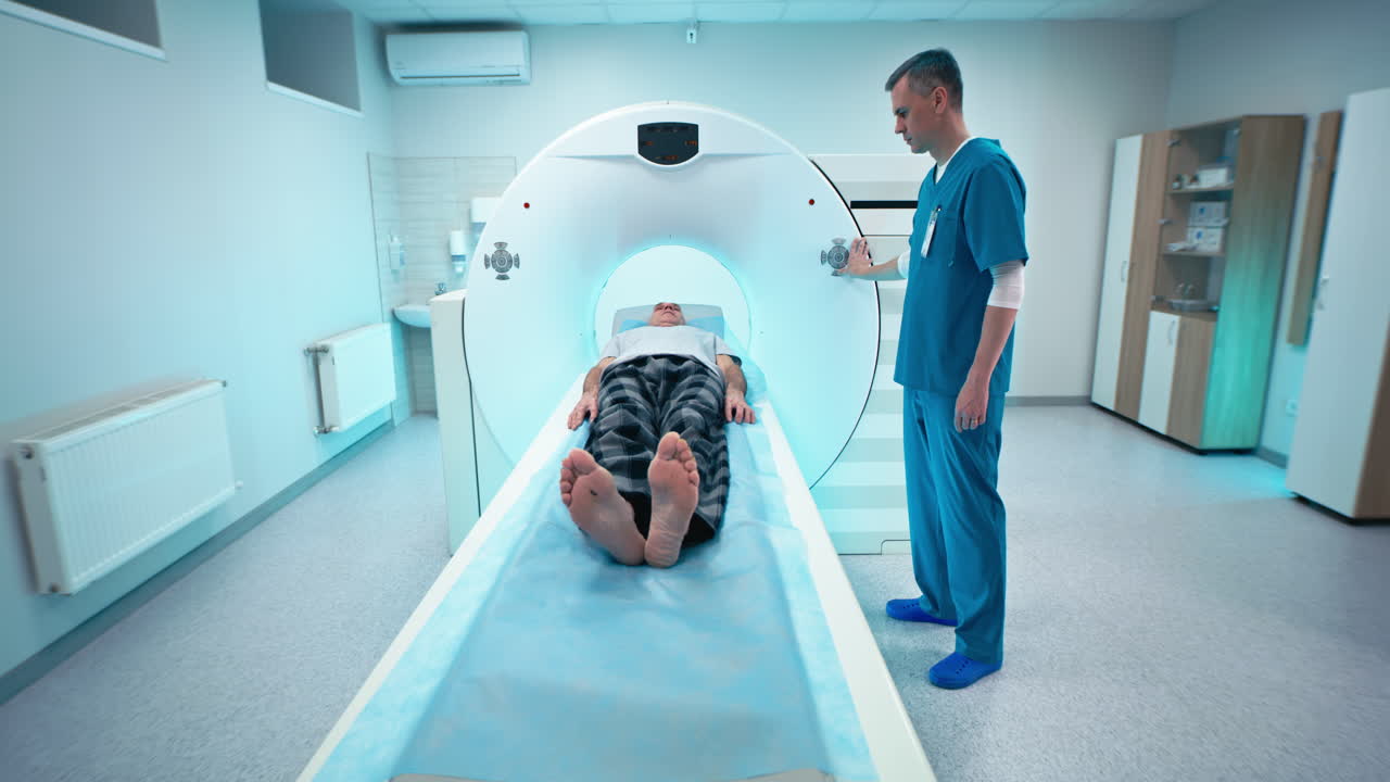 Medical CT Scan Procedure
