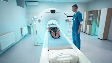 Medical CT Scan Procedure