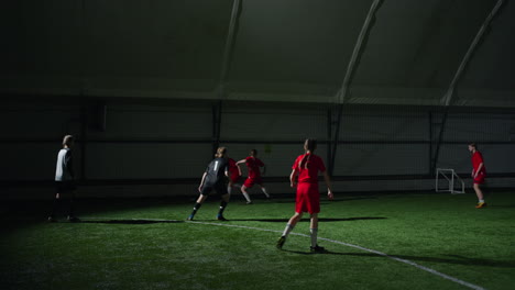 women's indoor soccer game